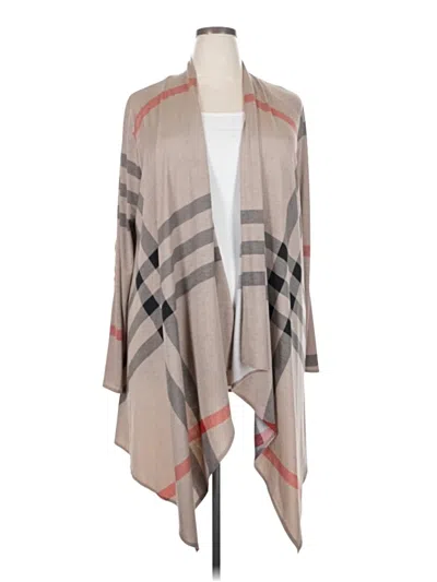 Pre-owned Chic Soul (chicsoul.com) Poncho In Brown