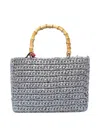 Shop Chica Bolso Shopping - Plata In Silver
