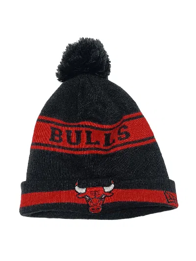 Pre-owned Chicago Bulls X Nba Chicago Bulls New Era Nba Hat In Black