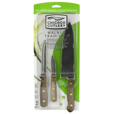 Chicago Cutlery Tradition 3 Piece Cutlery Knife Set