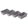 Chicago Metallic 4-pc. Loaf Pan Set In Silver
