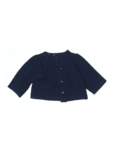 Pre-owned Chick Pea Babies' Cardigan Sweater In Blue