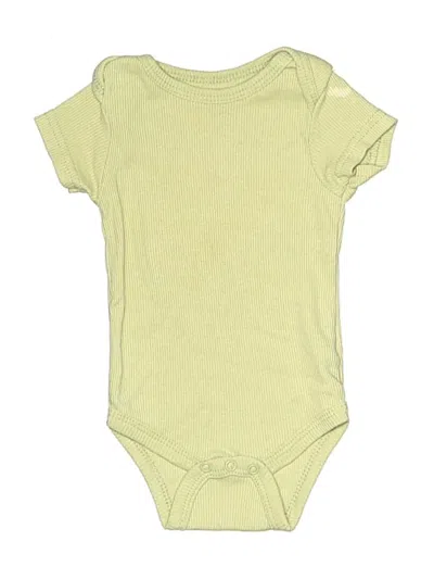 Pre-owned Chick Pea Babies' Short Sleeve Onesie In Green