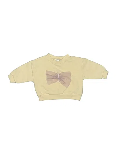 Pre-owned Chick Pea Babies' Sweatshirt In Yellow