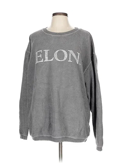 Pre-owned Chicka-d Sweatshirt In Gray