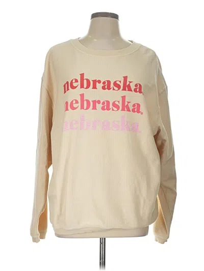 Pre-owned Chicka-d Sweatshirt In White