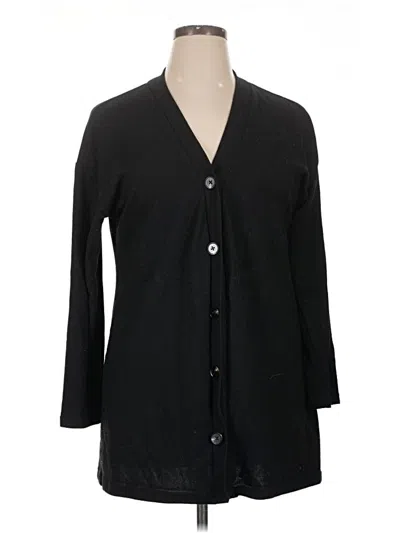 Pre-owned Chicme 3/4 Sleeve Blouse In Black