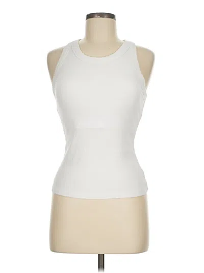 Pre-owned Chicme Active Tank Top In Ivory