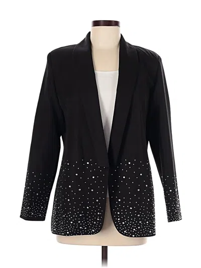 Pre-owned Chicme Blazer Jacket In Black