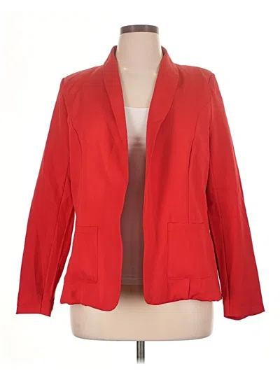 Pre-owned Chicme Blazer Jacket In Red