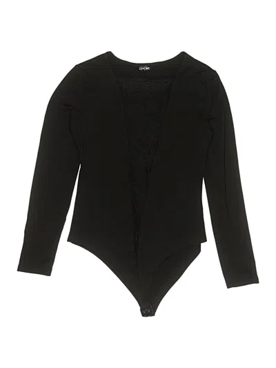 Pre-owned Chicme Bodysuit In Black