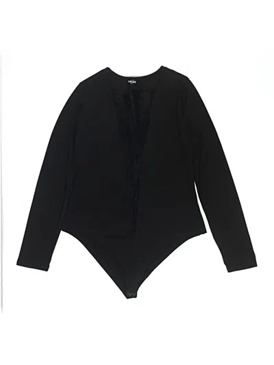 Pre-owned Chicme Bodysuit In Black