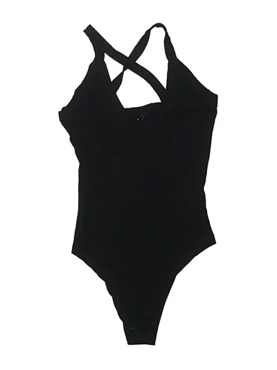 Pre-owned Chicme Bodysuit In Black