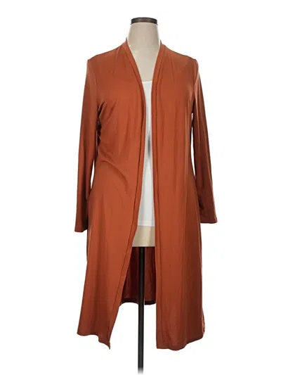 Pre-owned Chicme Cardigan Sweater In Brown