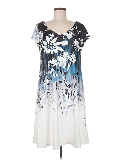 Pre-owned Chicme Casual Dress In Blue