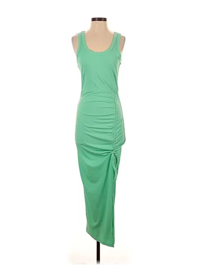 Pre-owned Chicme Casual Dress In Green