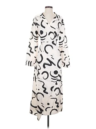 Pre-owned Chicme Casual Dress In Ivory