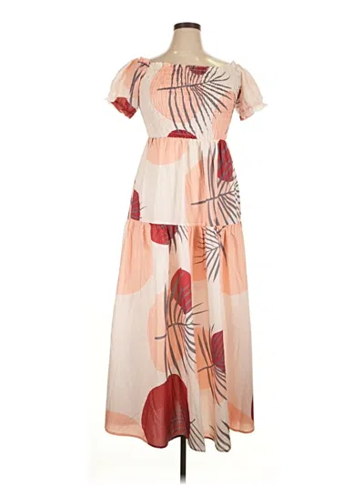 Pre-owned Chicme Casual Dress In Orange