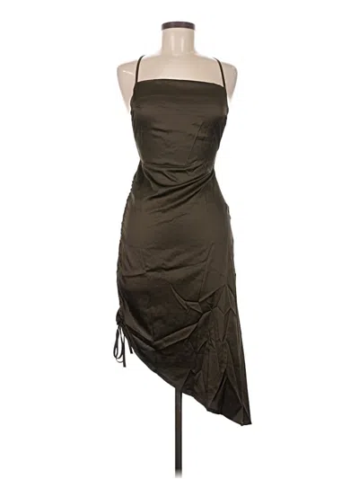 Pre-owned Chicme Cocktail Dress In Brown