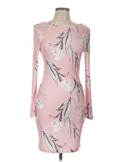 Pre-owned Chicme Cocktail Dress In Pink
