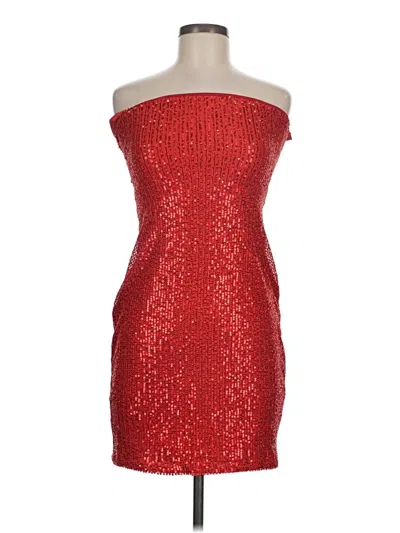 Pre-owned Chicme Cocktail Dress In Red