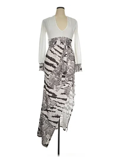 Pre-owned Chicme Cocktail Dress In Silver