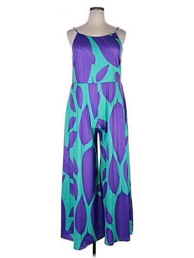 Pre-owned Chicme Jumpsuit In Blue