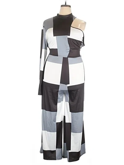 Pre-owned Chicme Jumpsuit In Gray
