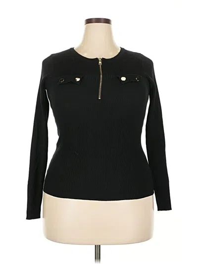 Pre-owned Chicme Long Sleeve T-shirt In Black