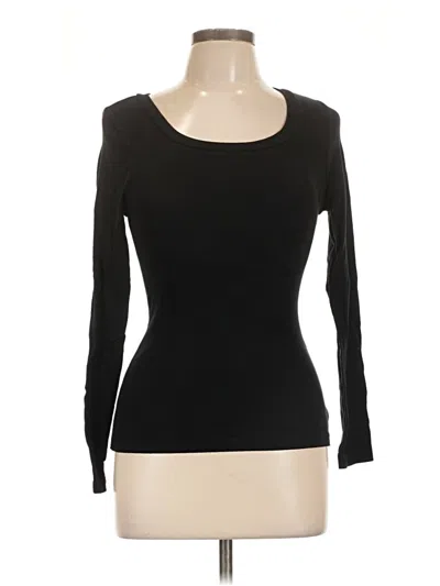 Pre-owned Chicme Long Sleeve T-shirt In Black