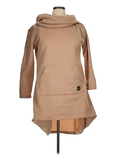 Pre-owned Chicme Poncho In Brown