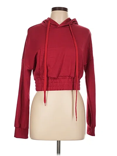 Pre-owned Chicme Pullover Hoodie In Red