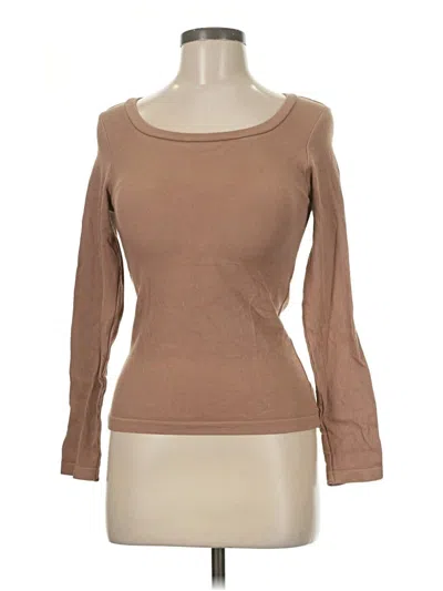 Pre-owned Chicme Pullover Sweater In Tan
