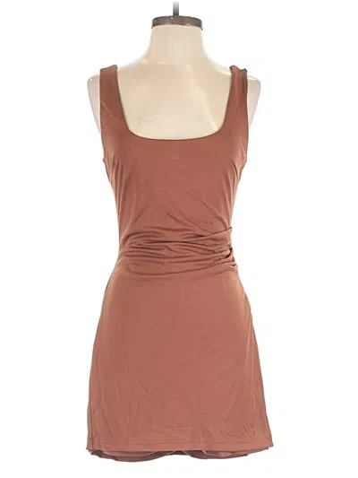 Pre-owned Chicme Romper In Brown