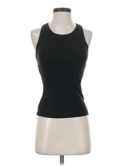 Pre-owned Chicme Sleeveless Top Black Halter Neckline Tops