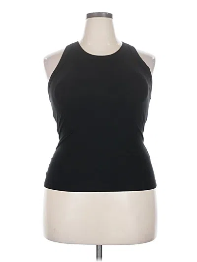 Pre-owned Chicme Sleeveless Top Black Halter Neckline Tops