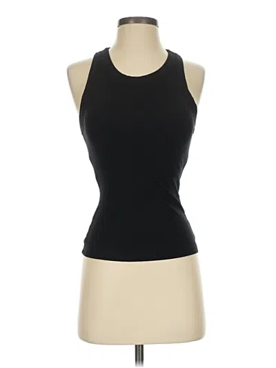 Pre-owned Chicme Sleeveless Top Black Halter Neckline Tops