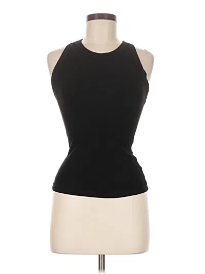 Pre-owned Chicme Tank Top Black Halter Neckline Tops