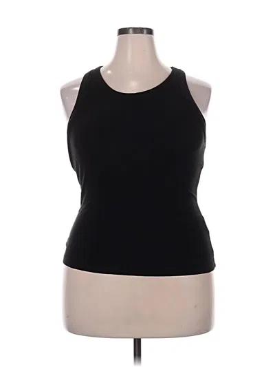 Pre-owned Chicme Tank Top Black Halter Neckline Tops