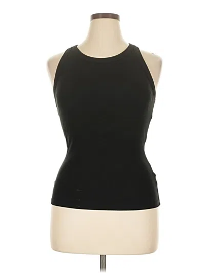 Pre-owned Chicme Tank Top Black Halter Neckline Tops