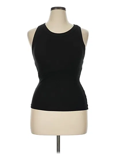 Pre-owned Chicme Tank Top Black Halter Neckline Tops