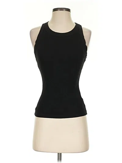 Pre-owned Chicme Tank Top Black Halter Neckline Tops