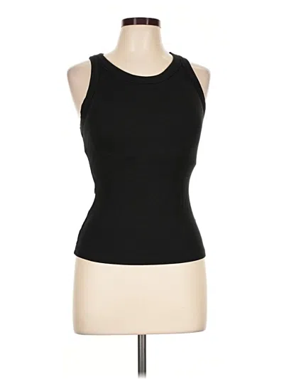 Pre-owned Chicme Tank Top Black Halter Neckline Tops