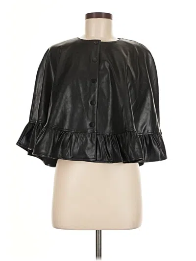 Chico's 3/4 Sleeve Blouse In Black