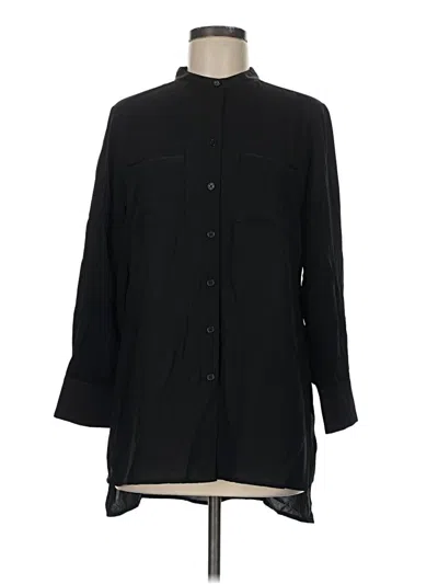 Chico's 3/4 Sleeve Blouse In Black