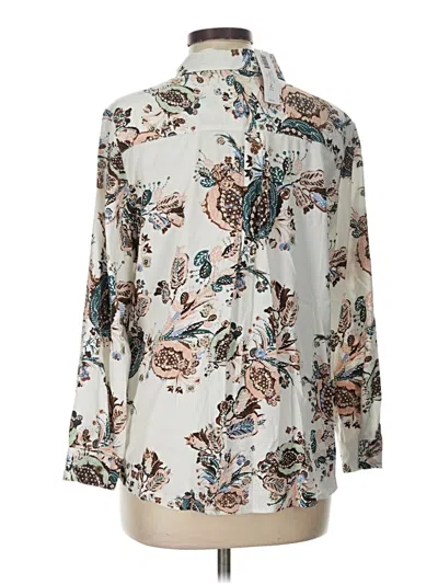 Chico's 3/4 Sleeve Blouse In Ivory