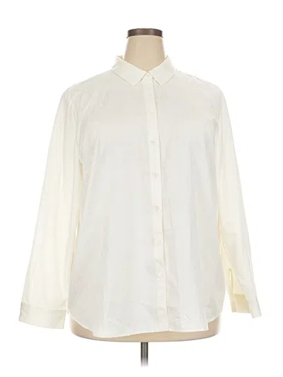 Chico's 3/4 Sleeve Blouse In Ivory