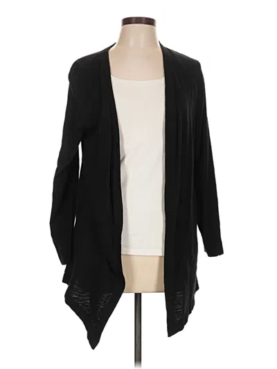 Pre-owned Chico's 3/4 Sleeve T-shirt In Black
