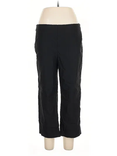 Pre-owned Chico's Active Pants In Black
