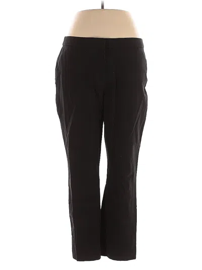 Pre-owned Chico's Active Pants In Black